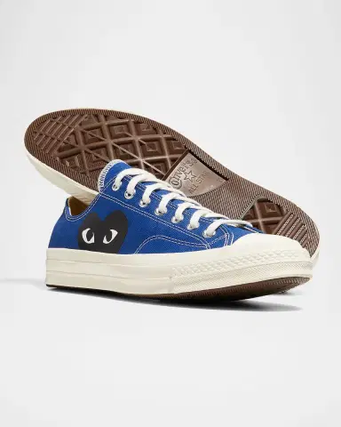 Comme des Garçons x Converse Men 's Chuck Taylor Low-Top Canvas Sneakers | Thumbnail 6 Comme des Garçons x Converse Men 's Chuck Taylor Low-Top Canvas Sneakers | Thumbnail 6
