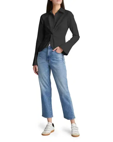 Cinq à Sept McKenna Long-Sleeve Collared Top | Thumbnail 3 Cinq à Sept McKenna Long-Sleeve Collared Top | Thumbnail 3