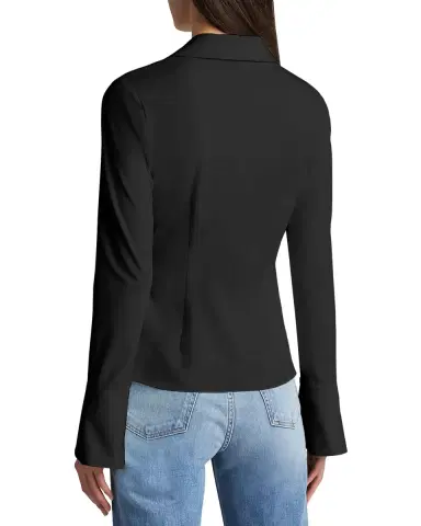 Cinq à Sept McKenna Long-Sleeve Collared Top | Thumbnail 4 Cinq à Sept McKenna Long-Sleeve Collared Top | Thumbnail 4