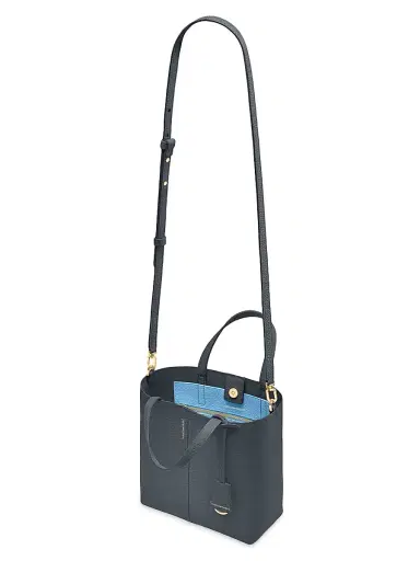 MAISON de SABRÉ Women's Leather Soft Tote Bag - Graphite Sky | Thumbnail 5 MAISON de SABRÉ Women's Leather Soft Tote Bag - Graphite Sky | Thumbnail 5