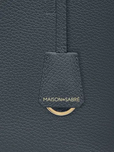 MAISON de SABRÉ Women's Leather Soft Tote Bag - Graphite Sky | Thumbnail 7 MAISON de SABRÉ Women's Leather Soft Tote Bag - Graphite Sky | Thumbnail 7