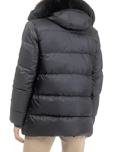 Gorski Men's Apres-Ski Jacket with Detachable Toscana Lamb Hood Trim | Thumbnail 4 Gorski Men's Apres-Ski Jacket with Detachable Toscana Lamb Hood Trim | Thumbnail 4