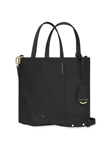 MAISON de SABRÉ Women's Leather Soft Tote Bag - Rouge Noir | Thumbnail 4 MAISON de SABRÉ Women's Leather Soft Tote Bag - Rouge Noir | Thumbnail 4