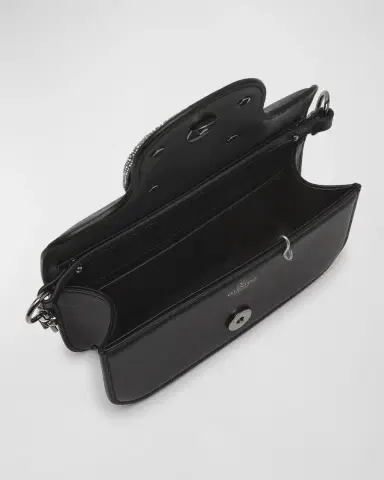 Valentino Garavani Loco VLOGO Small Calfskin Shoulder Bag | Thumbnail 3 Valentino Garavani Loco VLOGO Small Calfskin Shoulder Bag | Thumbnail 3