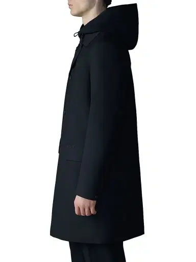 Mackage Men's Mathias 3-In-1 Balmacaan Coat - Black | Thumbnail 3 Mackage Men's Mathias 3-In-1 Balmacaan Coat - Black | Thumbnail 3