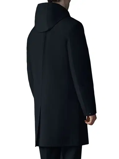 Mackage Men's Mathias 3-In-1 Balmacaan Coat - Black | Thumbnail 4 Mackage Men's Mathias 3-In-1 Balmacaan Coat - Black | Thumbnail 4