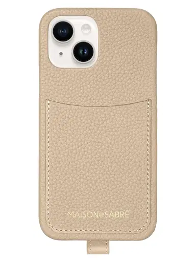 MAISON de SABRÉ Women's Sling Phone Case (iPhone 15) - Saharan Beige | Thumbnail 2 MAISON de SABRÉ Women's Sling Phone Case (iPhone 15) - Saharan Beige | Thumbnail 2