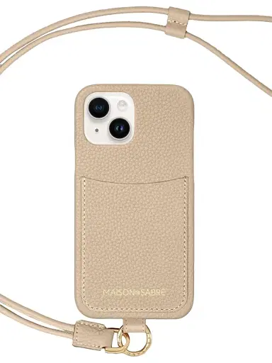 MAISON de SABRÉ Women's Sling Phone Case (iPhone 15) - Saharan Beige | Thumbnail 4 MAISON de SABRÉ Women's Sling Phone Case (iPhone 15) - Saharan Beige | Thumbnail 4