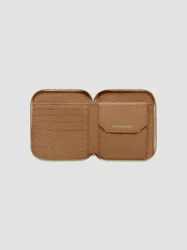MAISON de SABRÉ Women's Leather Zip Around Wallet - Saharan Brown | Thumbnail 2 MAISON de SABRÉ Women's Leather Zip Around Wallet - Saharan Brown | Thumbnail 2