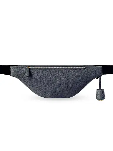 MAISON de SABRÉ Leather Sling Bag - Graphite Grey | Thumbnail 6 MAISON de SABRÉ Leather Sling Bag - Graphite Grey | Thumbnail 6