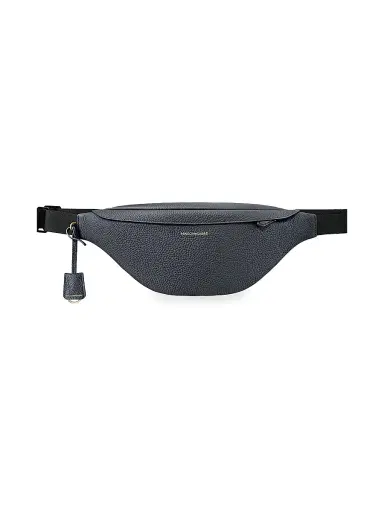MAISON de SABRÉ Leather Sling Bag - Graphite Grey | Thumbnail 1 MAISON de SABRÉ Leather Sling Bag - Graphite Grey | Thumbnail 1