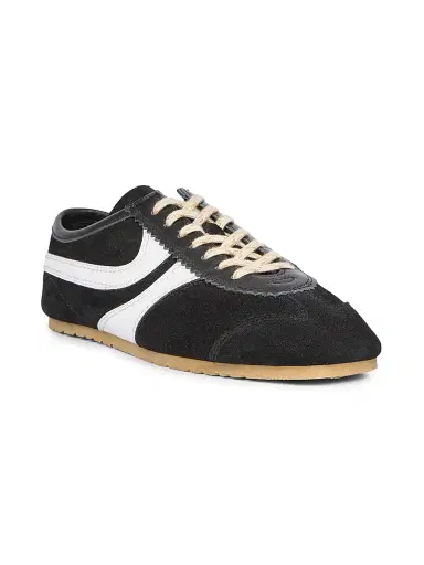 Dries Van Noten Women's Suede & Leather Low-Top Sneakers | Thumbnail 2 Dries Van Noten Women's Suede & Leather Low-Top Sneakers | Thumbnail 2