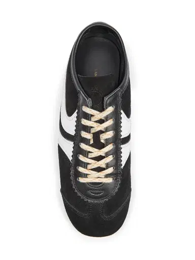 Dries Van Noten Women's Suede & Leather Low-Top Sneakers | Thumbnail 4 Dries Van Noten Women's Suede & Leather Low-Top Sneakers | Thumbnail 4