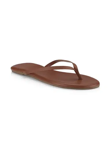 TKEES Women's Foundations Matte Leather Flip Flops - Heat Wave - Size 11 | Thumbnail 2 TKEES Women's Foundations Matte Leather Flip Flops - Heat Wave - Size 11 | Thumbnail 2