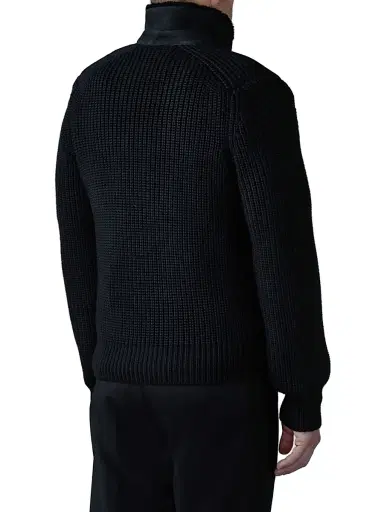 Mackage Men's Jonathan Wool Shearling Jacket - Black | Thumbnail 5 Mackage Men's Jonathan Wool Shearling Jacket - Black | Thumbnail 5