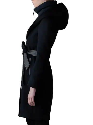 Mackage Women's Shia 2-In-1 Double-Face Wool Coat - Black - Size XS | Thumbnail 3 Mackage Women's Shia 2-In-1 Double-Face Wool Coat - Black - Size XS | Thumbnail 3