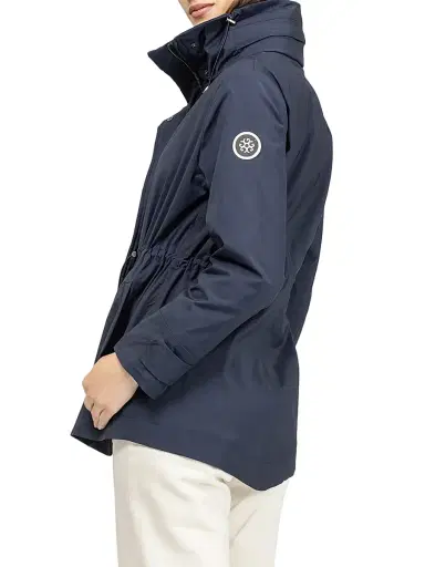 Gorski Women's Lightweight Jacket with Concealed Hood | Thumbnail 4 Gorski Women's Lightweight Jacket with Concealed Hood | Thumbnail 4