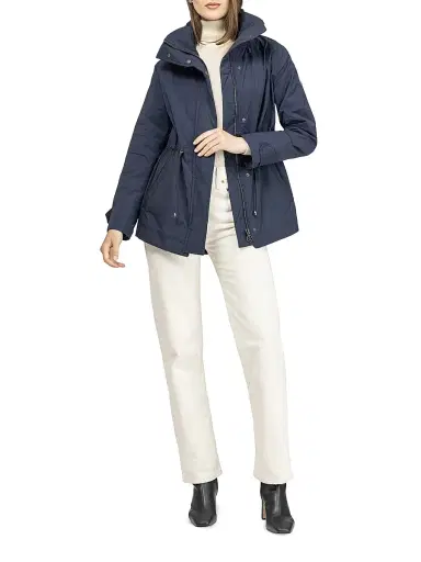 Gorski Women's Lightweight Jacket with Concealed Hood | Thumbnail 6 Gorski Women's Lightweight Jacket with Concealed Hood | Thumbnail 6