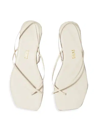 TKEES Women's Millie Leather Sandals - Cream - Size 11 | Thumbnail 3 TKEES Women's Millie Leather Sandals - Cream - Size 11 | Thumbnail 3