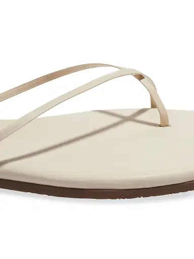 TKEES Women's Millie Leather Sandals - Cream - Size 11 | Thumbnail 4 TKEES Women's Millie Leather Sandals - Cream - Size 11 | Thumbnail 4
