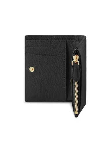 MAISON de SABRÉ Women's Leather Bifold Wallet - Black Caviar | Thumbnail 3 MAISON de SABRÉ Women's Leather Bifold Wallet - Black Caviar | Thumbnail 3