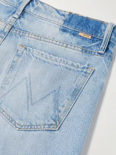Mother Maven Sneak Distressed High-rise Straight-leg Jeans | Thumbnail 6 Mother Maven Sneak Distressed High-rise Straight-leg Jeans | Thumbnail 6