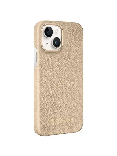 MAISON de SABRÉ Women's Leather Phone Case (iPhone 15) - Saharan Beige | Thumbnail 3 MAISON de SABRÉ Women's Leather Phone Case (iPhone 15) - Saharan Beige | Thumbnail 3