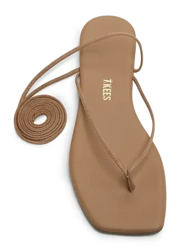 TKEES Women's Lilu Leather Square Toe Sandals - Hazelton - Size 11 | Thumbnail 4 TKEES Women's Lilu Leather Square Toe Sandals - Hazelton - Size 11 | Thumbnail 4