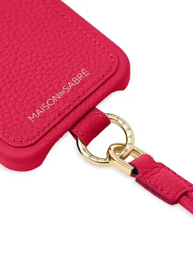 MAISON de SABRÉ Sling Phone Case (iPhone 15 Pro) - Shibuya Fuchsia | Thumbnail 5 MAISON de SABRÉ Sling Phone Case (iPhone 15 Pro) - Shibuya Fuchsia | Thumbnail 5