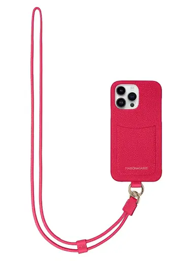 MAISON de SABRÉ Sling Phone Case (iPhone 15 Pro) - Shibuya Fuchsia | Thumbnail 1 MAISON de SABRÉ Sling Phone Case (iPhone 15 Pro) - Shibuya Fuchsia | Thumbnail 1