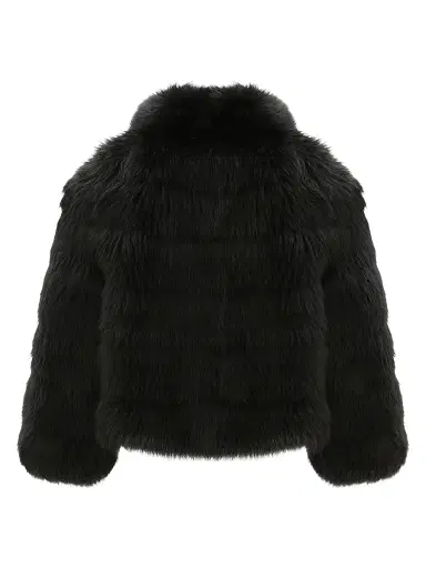 Gorski Women's Merinillo Shearling Lamb Bolero - Black - Size XL | Thumbnail 2 Gorski Women's Merinillo Shearling Lamb Bolero - Black - Size XL | Thumbnail 2