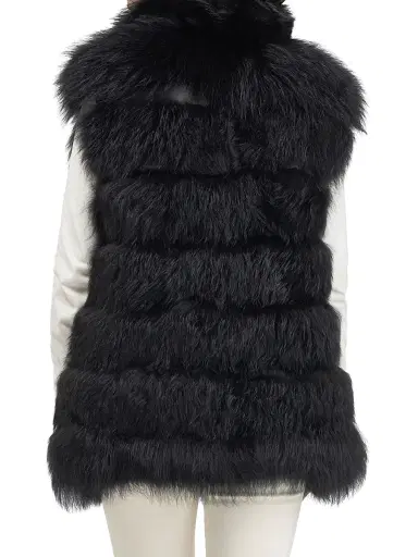 Gorski Women's Select Lamb Vest - Black - Size Large | Thumbnail 5 Gorski Women's Select Lamb Vest - Black - Size Large | Thumbnail 5