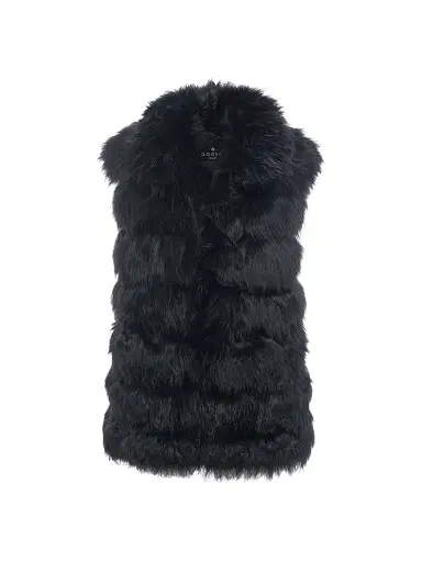 Gorski Women's Select Lamb Vest - Black - Size Large | Thumbnail 1 Gorski Women's Select Lamb Vest - Black - Size Large | Thumbnail 1