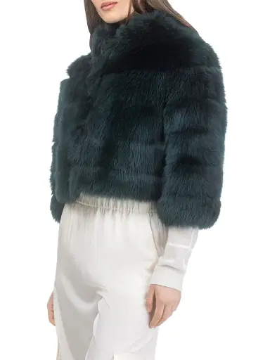 Gorski Women's Merinillo Shearling Lamb Bolero | Thumbnail 4 Gorski Women's Merinillo Shearling Lamb Bolero | Thumbnail 4