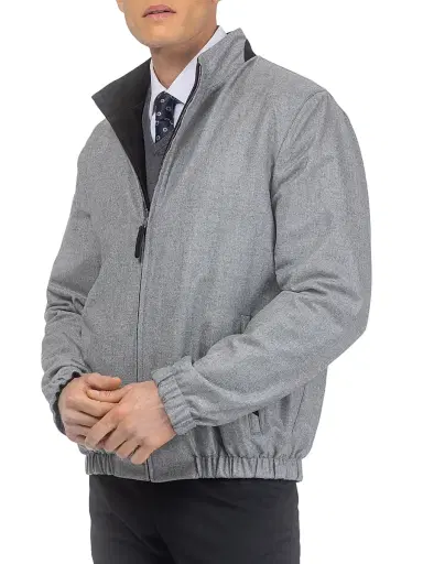 Gorski Men's Nubuck Reversible Jacket - Black - Size XL | Thumbnail 4 Gorski Men's Nubuck Reversible Jacket - Black - Size XL | Thumbnail 4