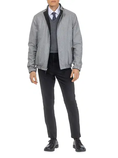 Gorski Men's Nubuck Reversible Jacket - Black - Size XL | Thumbnail 6 Gorski Men's Nubuck Reversible Jacket - Black - Size XL | Thumbnail 6
