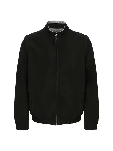 Gorski Men's Nubuck Reversible Jacket - Black - Size XL | Thumbnail 1 Gorski Men's Nubuck Reversible Jacket - Black - Size XL | Thumbnail 1