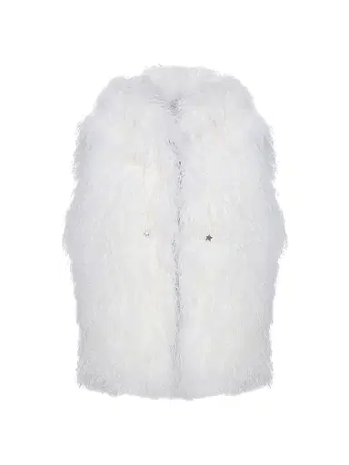 Gorski Women's Reversible Select Mongolian Shearling Lamb Vest | Thumbnail 1 Gorski Women's Reversible Select Mongolian Shearling Lamb Vest | Thumbnail 1