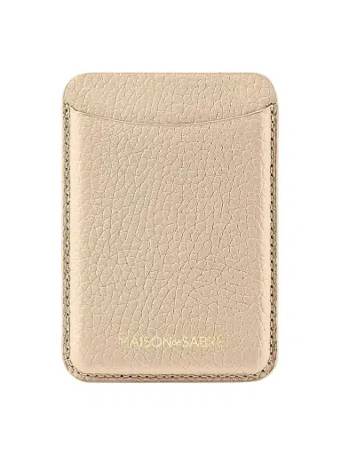 Maison de Sabre Leather MagSafe Wallet - Saharan | Thumbnail 1 Maison de Sabre Leather MagSafe Wallet - Saharan | Thumbnail 1