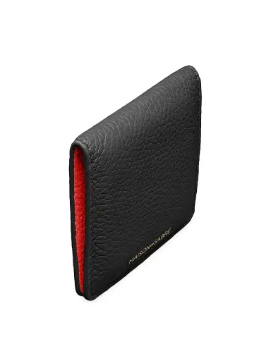MAISON de SABRÉ Leather Compact Mirror - Rouge Noir | Thumbnail 4 MAISON de SABRÉ Leather Compact Mirror - Rouge Noir | Thumbnail 4