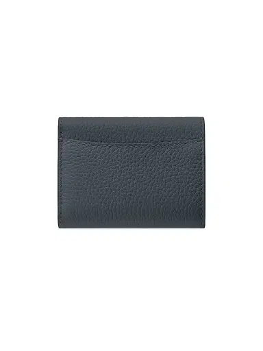 MAISON de SABRÉ Women's Leather Trifold Wallet - Graphite Sky | Thumbnail 5 MAISON de SABRÉ Women's Leather Trifold Wallet - Graphite Sky | Thumbnail 5