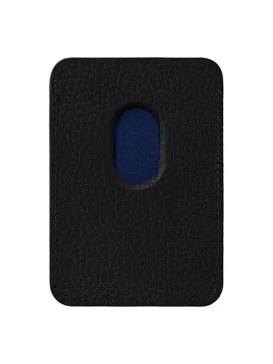 MAISON de SABRÉ Leather MagSafe Wallet - Black Caviar | Thumbnail 4 MAISON de SABRÉ Leather MagSafe Wallet - Black Caviar | Thumbnail 4