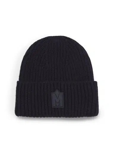 Mackage Men's Jude Wool-Blend Beanie - Navy | Thumbnail 1 Mackage Men's Jude Wool-Blend Beanie - Navy | Thumbnail 1