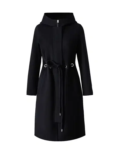 Mackage Women's Blithe Wool Coat - Black - Size XL | Thumbnail 1 Mackage Women's Blithe Wool Coat - Black - Size XL | Thumbnail 1