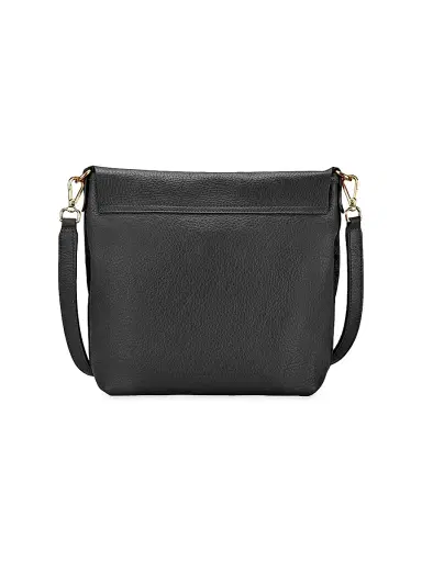 GiGi New York Women's Andie Leather Crossbody Bag - Black | Thumbnail 3 GiGi New York Women's Andie Leather Crossbody Bag - Black | Thumbnail 3
