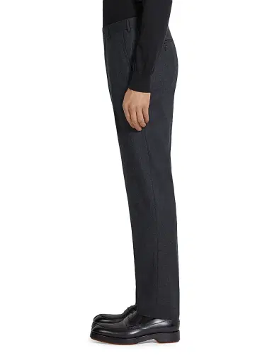 Zegna Men's Wool Trousers | Thumbnail 3 Zegna Men's Wool Trousers | Thumbnail 3