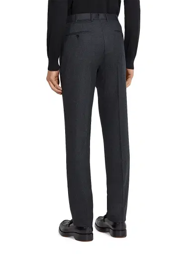 Zegna Men's Wool Trousers | Thumbnail 4 Zegna Men's Wool Trousers | Thumbnail 4