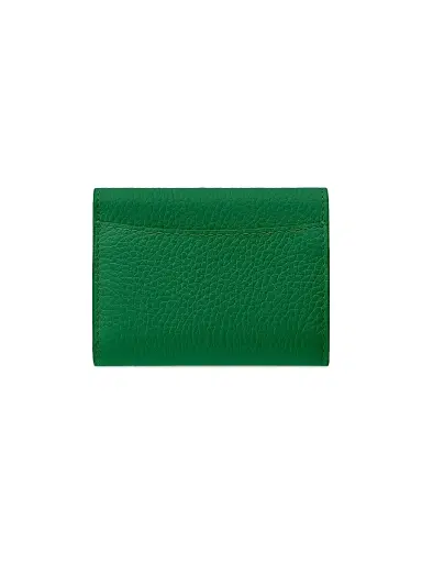 MAISON de SABRÉ Women's Leather Trifold Wallet - Emerald Lily | Thumbnail 5 MAISON de SABRÉ Women's Leather Trifold Wallet - Emerald Lily | Thumbnail 5