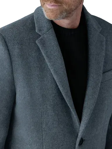 Mackage Men's Skai Down-Lined Wool Coat - Carbon Mix | Thumbnail 6 Mackage Men's Skai Down-Lined Wool Coat - Carbon Mix | Thumbnail 6