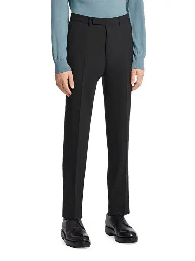 Zegna Men's High Performance Wool Pants | Thumbnail 2 Zegna Men's High Performance Wool Pants | Thumbnail 2